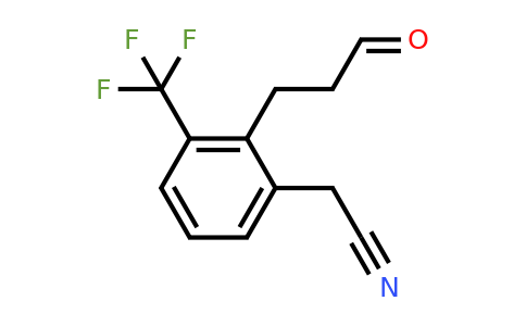 1806657-28-2 | 2-(3-Oxopropyl)-3-(trifluoromethyl)phenylacetonitrile