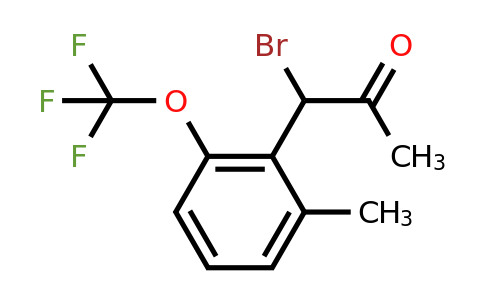 1806657-78-2 | 2-(1-Bromo-2-oxopropyl)-3-(trifluoromethoxy)toluene