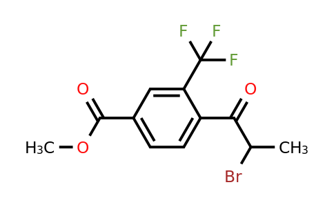 1806657-90-8 | Methyl 4-(2-bromopropanoyl)-3-(trifluoromethyl)benzoate