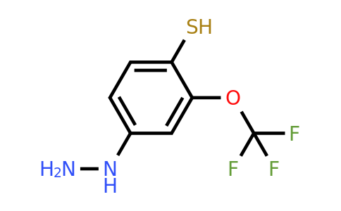 1806658-02-5 | 4-Hydrazinyl-2-(trifluoromethoxy)thiophenol