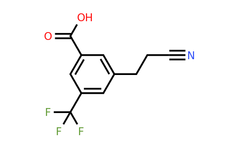 1806658-05-8 | 3-(2-Cyanoethyl)-5-(trifluoromethyl)benzoic acid