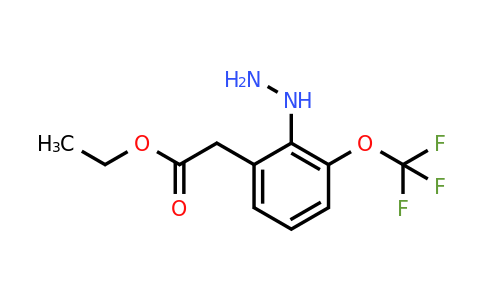 1806659-01-7 | Ethyl 2-hydrazinyl-3-(trifluoromethoxy)phenylacetate