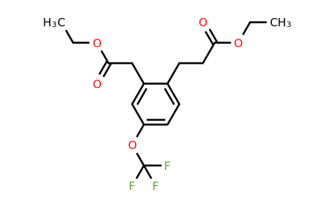1806659-09-5 | Ethyl 2-(3-ethoxy-3-oxopropyl)-5-(trifluoromethoxy)phenylacetate