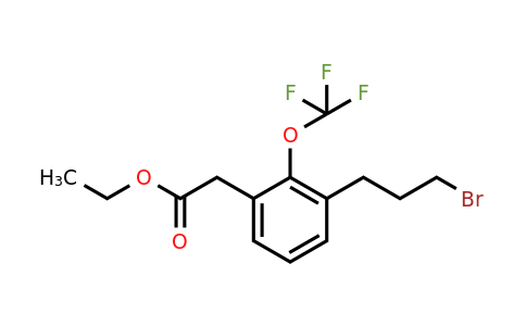 1806659-25-5 | Ethyl 3-(3-bromopropyl)-2-(trifluoromethoxy)phenylacetate