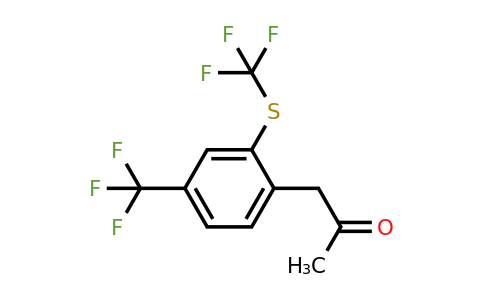 1806659-66-4 | 1-(4-(Trifluoromethyl)-2-(trifluoromethylthio)phenyl)propan-2-one