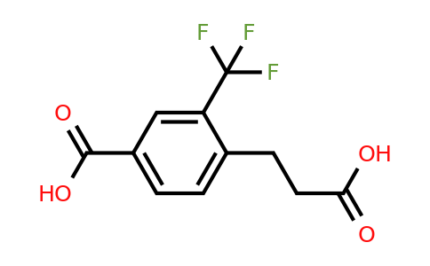 1806659-94-8 | 4-(2-Carboxyethyl)-3-(trifluoromethyl)benzoic acid