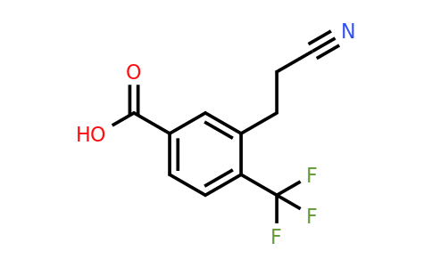 1806660-01-4 | 3-(2-Cyanoethyl)-4-(trifluoromethyl)benzoic acid