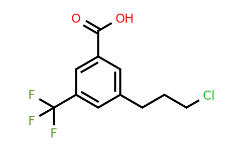 1806660-08-1 | 3-(3-Chloropropyl)-5-(trifluoromethyl)benzoic acid