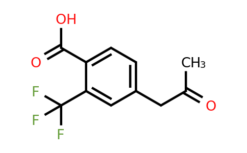 1806660-16-1 | 4-(2-Oxopropyl)-2-(trifluoromethyl)benzoic acid