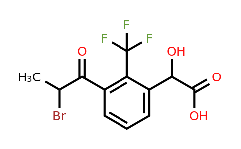 1806661-11-9 | 3-(2-Bromopropanoyl)-2-(trifluoromethyl)mandelic acid