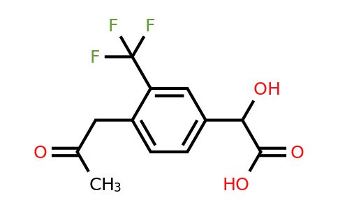 1806661-30-2 | 4-(2-Oxopropyl)-3-(trifluoromethyl)mandelic acid