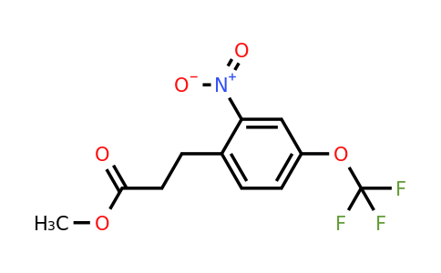1806661-92-6 | Methyl 3-(2-nitro-4-(trifluoromethoxy)phenyl)propanoate