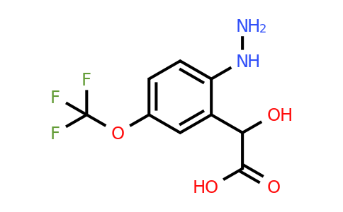 1806661-98-2 | 2-Hydrazinyl-5-(trifluoromethoxy)mandelic acid