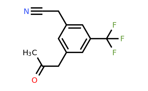 1806662-00-9 | 3-(2-Oxopropyl)-5-(trifluoromethyl)phenylacetonitrile