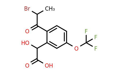1806662-25-8 | 2-(2-Bromopropanoyl)-5-(trifluoromethoxy)mandelic acid