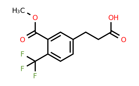 1806662-26-9 | Methyl 5-(2-carboxyethyl)-2-(trifluoromethyl)benzoate
