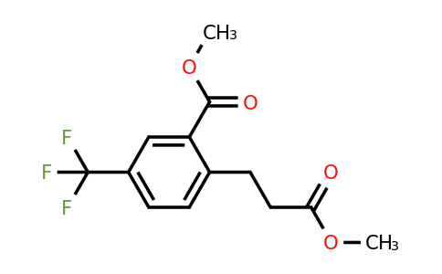 1806662-32-7 | Methyl 2-(3-methoxy-3-oxopropyl)-5-(trifluoromethyl)benzoate
