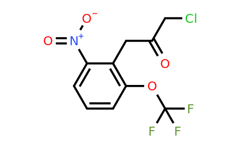 1806662-43-0 | 1-Chloro-3-(2-nitro-6-(trifluoromethoxy)phenyl)propan-2-one