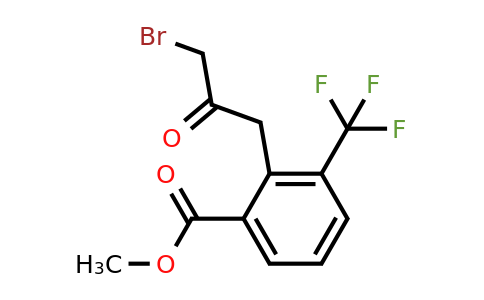 1806662-50-9 | Methyl 2-(3-bromo-2-oxopropyl)-3-(trifluoromethyl)benzoate