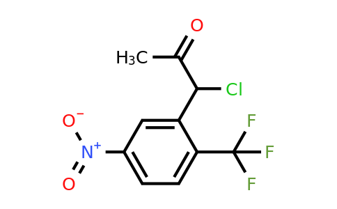 1806662-89-4 | 1-Chloro-1-(5-nitro-2-(trifluoromethyl)phenyl)propan-2-one