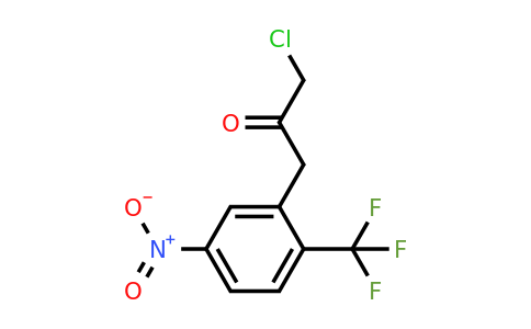 1806662-98-5 | 1-Chloro-3-(5-nitro-2-(trifluoromethyl)phenyl)propan-2-one