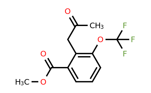 1806663-18-2 | Methyl 2-(2-oxopropyl)-3-(trifluoromethoxy)benzoate