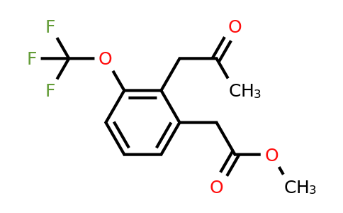 1806664-12-9 | Methyl 2-(2-oxopropyl)-3-(trifluoromethoxy)phenylacetate
