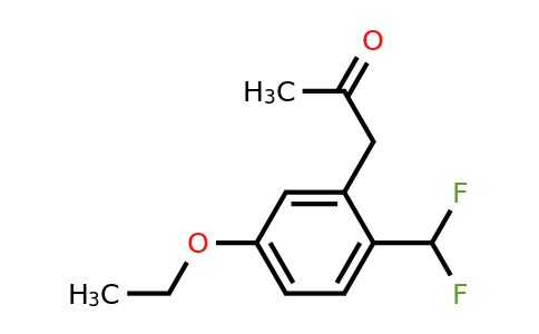 1-(2-(Difluoromethyl)-5-ethoxyphenyl)propan-2-one