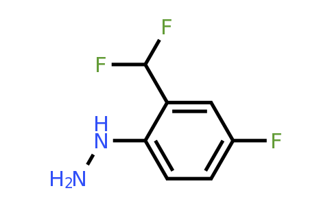 1806667-02-6 | 2-(Difluoromethyl)-4-fluorophenylhydrazine