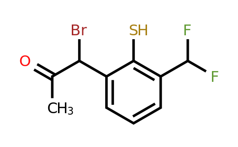 1806667-88-8 | 1-Bromo-1-(3-(difluoromethyl)-2-mercaptophenyl)propan-2-one