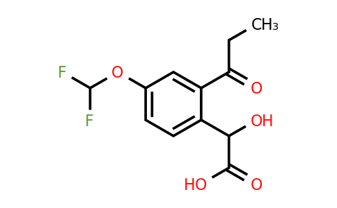 1806668-02-9 | 4-(Difluoromethoxy)-2-propionylmandelic acid