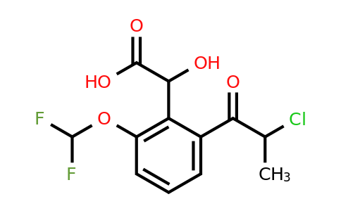 1806668-20-1 | 2-(2-Chloropropanoyl)-6-(difluoromethoxy)mandelic acid