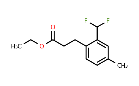 1806668-69-8 | Ethyl 2-(difluoromethyl)-4-methylphenylpropanoate