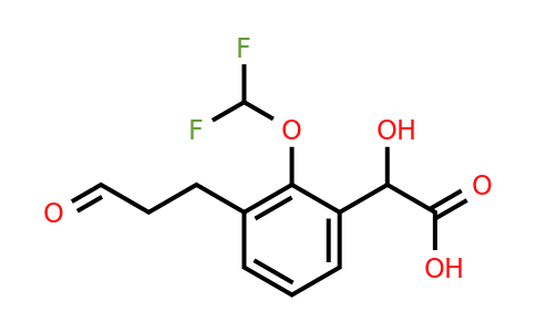 1806668-78-9 | 2-(Difluoromethoxy)-3-(3-oxopropyl)mandelic acid