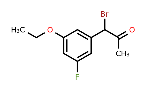 1806669-47-5 | 1-Bromo-1-(3-ethoxy-5-fluorophenyl)propan-2-one