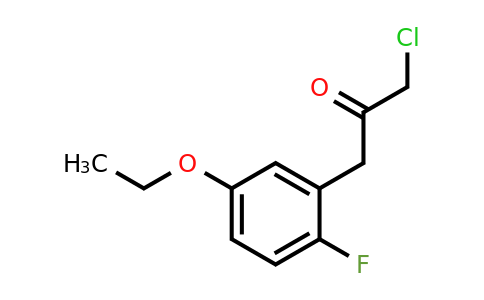 1806669-70-4 | 1-Chloro-3-(5-ethoxy-2-fluorophenyl)propan-2-one