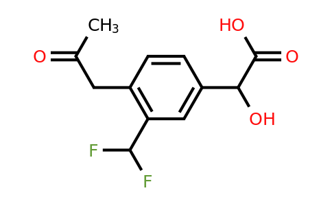 1806671-73-7 | 3-(Difluoromethyl)-4-(2-oxopropyl)mandelic acid