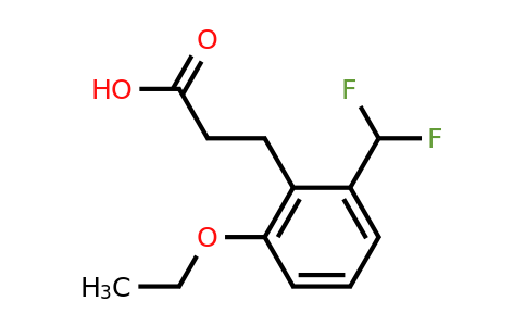 1806672-18-3 | 2-(Difluoromethyl)-6-ethoxyphenylpropanoic acid