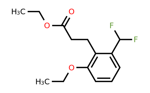 1806672-24-1 | Ethyl 2-(difluoromethyl)-6-ethoxyphenylpropanoate
