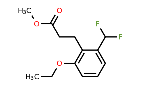 1806672-29-6 | Methyl 2-(difluoromethyl)-6-ethoxyphenylpropanoate