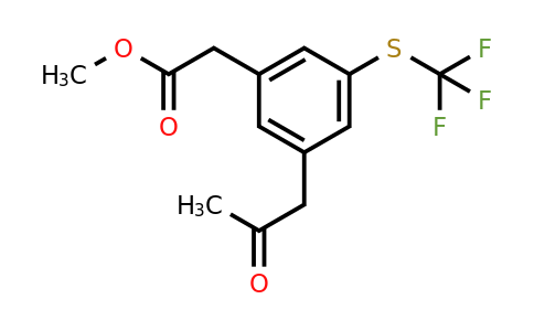 1806672-33-2 | Methyl 3-(2-oxopropyl)-5-(trifluoromethylthio)phenylacetate