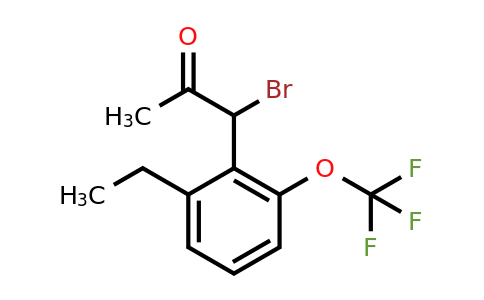 1806675-10-4 | 1-Bromo-1-(2-ethyl-6-(trifluoromethoxy)phenyl)propan-2-one