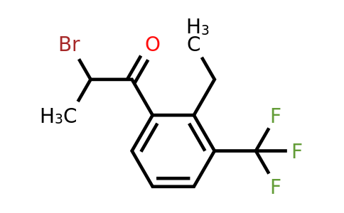 1806675-15-9 | 2-Bromo-1-(2-ethyl-3-(trifluoromethyl)phenyl)propan-1-one