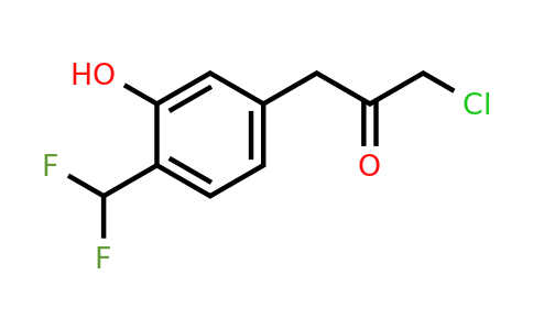 1806675-52-4 | 1-Chloro-3-(4-(difluoromethyl)-3-hydroxyphenyl)propan-2-one