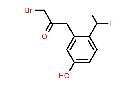 1806675-80-8 | 1-Bromo-3-(2-(difluoromethyl)-5-hydroxyphenyl)propan-2-one