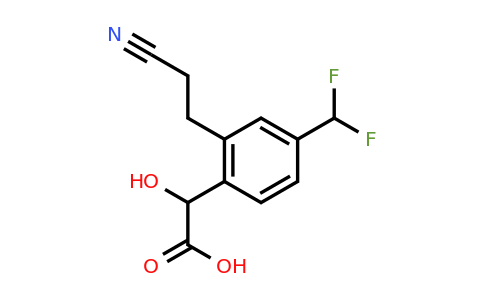 1806677-03-1 | 2-(2-Cyanoethyl)-4-(difluoromethyl)mandelic acid