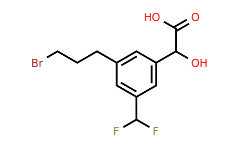 1806677-06-4 | 3-(3-Bromopropyl)-5-(difluoromethyl)mandelic acid