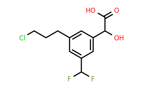 1806677-08-6 | 3-(3-Chloropropyl)-5-(difluoromethyl)mandelic acid