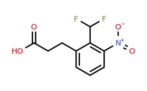 1806677-28-0 | 2-(Difluoromethyl)-3-nitrophenylpropanoic acid