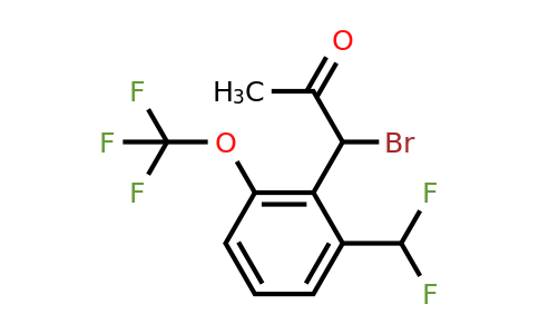 1806677-58-6 | 1-Bromo-1-(2-(difluoromethyl)-6-(trifluoromethoxy)phenyl)propan-2-one